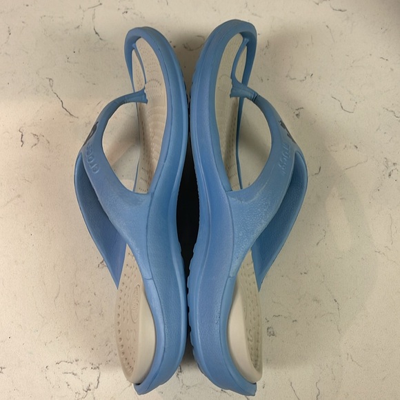 Crocs Athens II Thong Flip Flops UNC Men’s Size 12 University of North Carolina - Picture 9 of 16